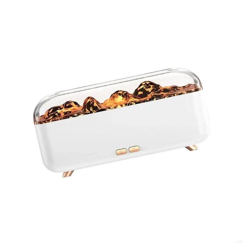 7-Farben-LED-Flammen-Luftbefeuchter-Nebelsprühgerät für die Entspannung Home-Office