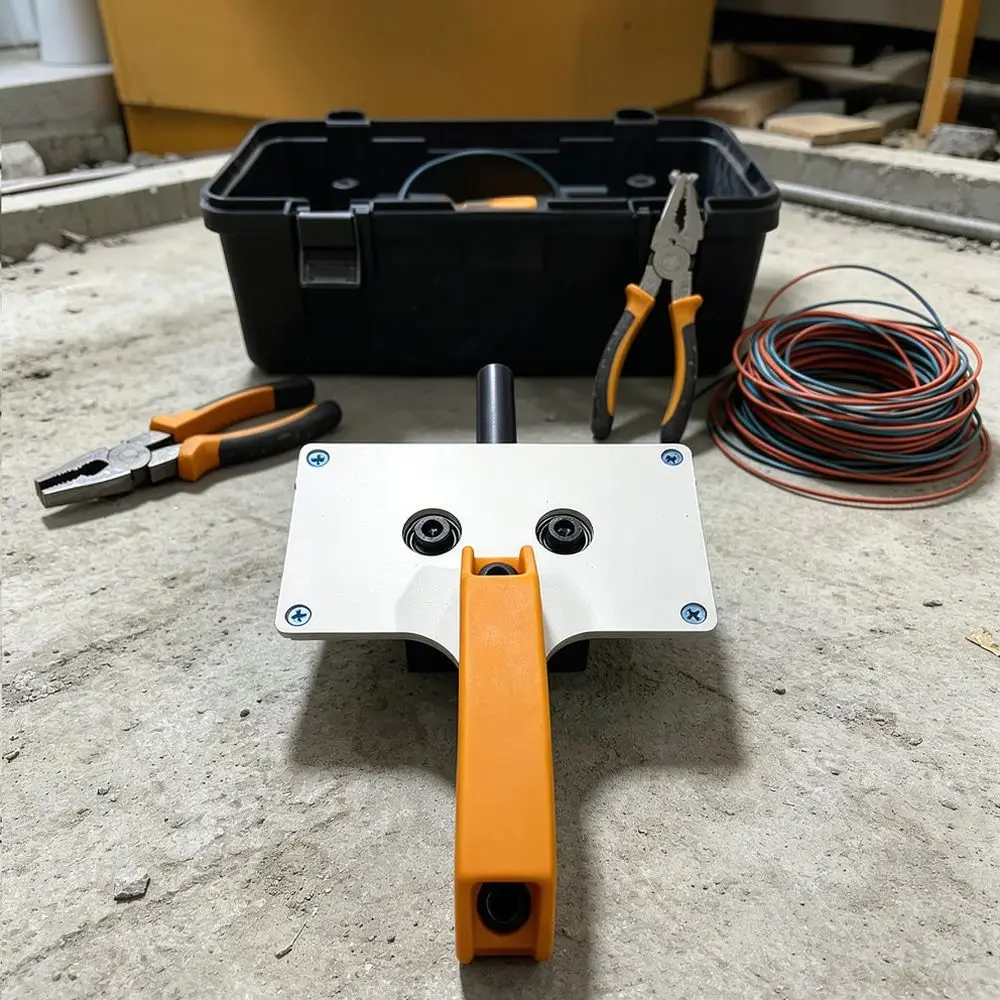 Heavy Duty Cable Puller Threader Tool Ergonomic Handle For Professional Electrician Wall Cable Routing Installation Gear