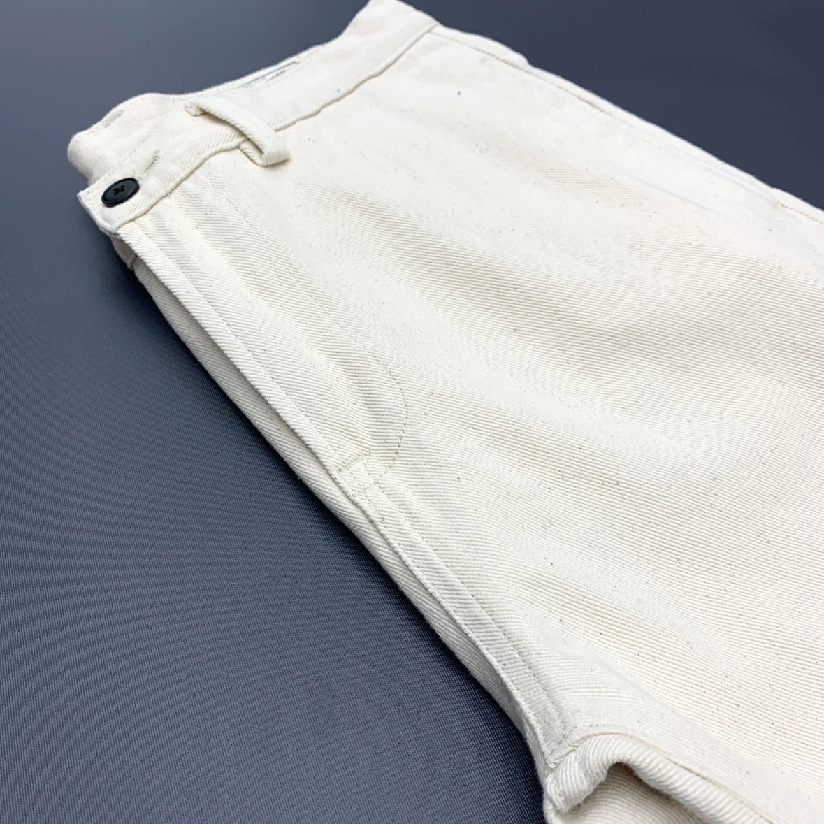 100% Cotton Original Beige Washed Long Pants Men Amekaji Vintage Casual Thick TWILL Loose Straight Trousers Y2k Youth Workwear