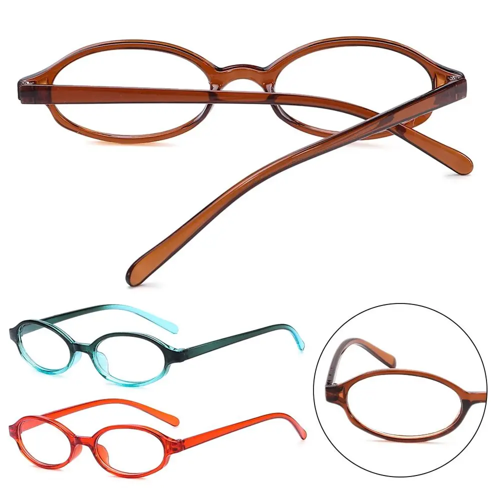 

INS Style Japan Spicy Girl Glasses Frame Small Oval Frame No Makeup Plain Glasses Decorative Computer Glasses for Women