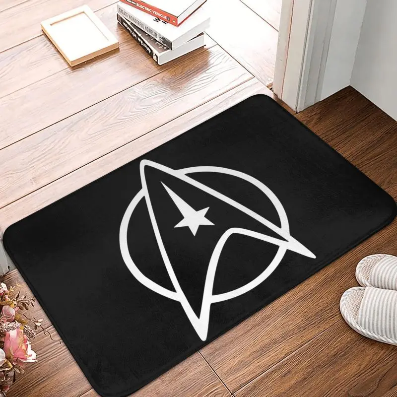Star Trek Doormat Non-Slip Entrance Bathroom Kitchen Door Floor Mat Science Fiction TV Series Living Room Rug Carpet Footpad