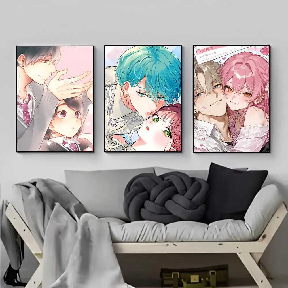 Tender Healing Shojo A-A Condition Called Love Poster HD  Waterproof Wall Sticker Bar Living Room Decor Gift