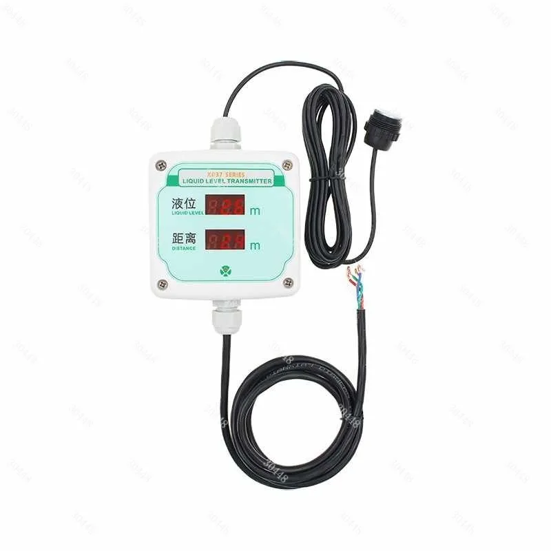 RS485 Output Ultrasonic Level Display Separate-Type Liquid Level Sensor Ultrasonic Water Level Meter