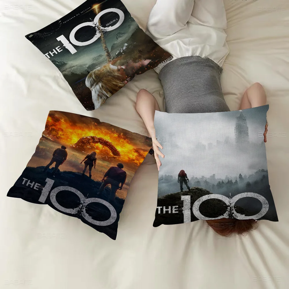 

The 100 Movie Decorative Room Aesthetics Pillow Case Home Decor Bedroom Sofa Bed Couch Pillow Cover 45x45