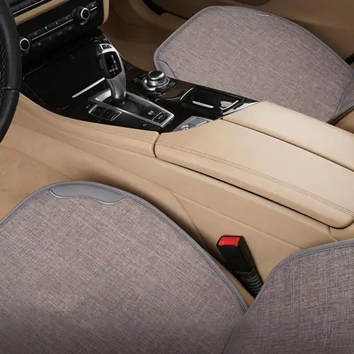 Car Seat Chair Protect Breathable Flax Seat Cover Dampproof Universal Car Accessories Interior Four Seasons C4M6 - Image 4