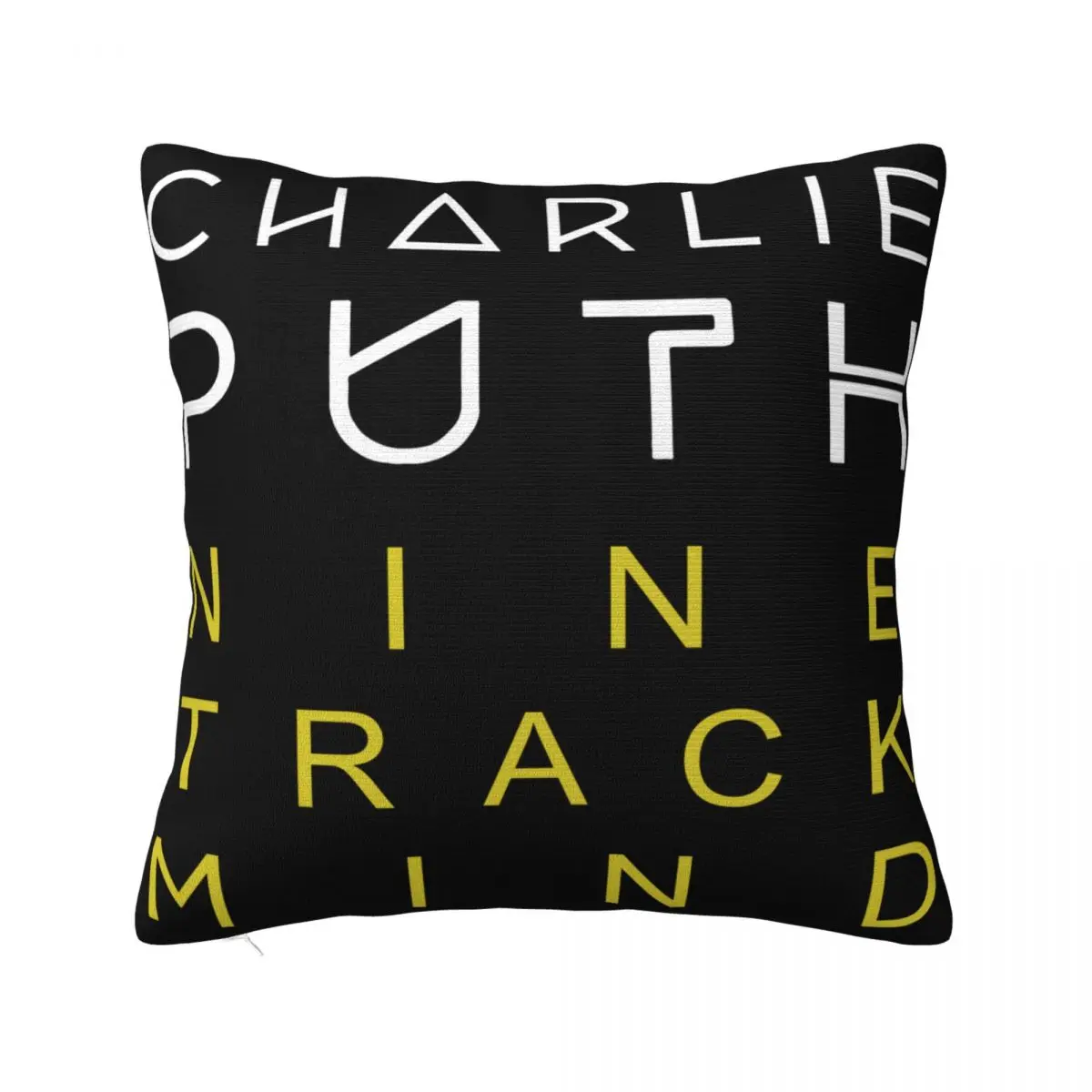 Official Charlie Puth Nine Track Mind Black Cotton Tour Large Dj Many Colors Tops Loose New Pattern Pillow Case