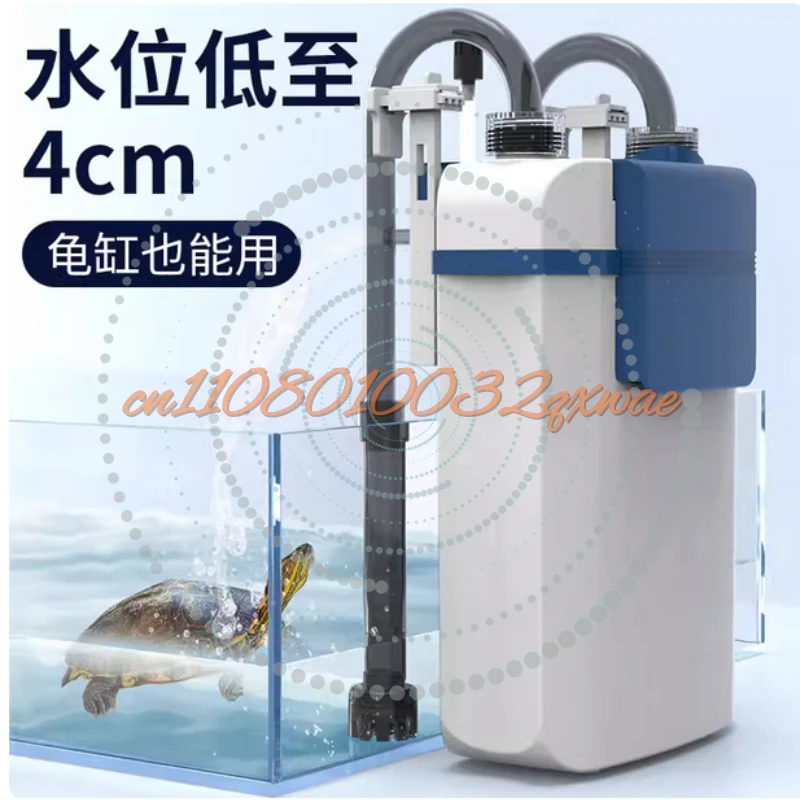 Fish Tank Filter Wall-mounted Filter Bucket External Small Silent External Water Purification Filtration Circulation System