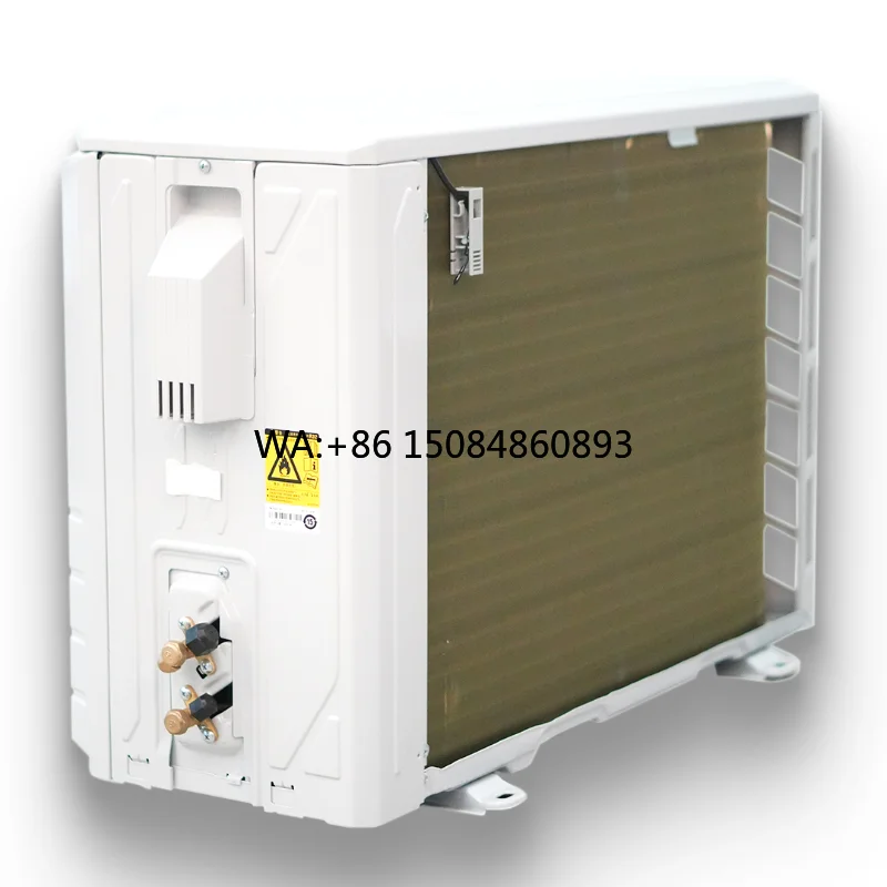 12000Btu Hybrid Split Solar Air Conditioner, Easy to Install with Solar Panel & Full Accessories