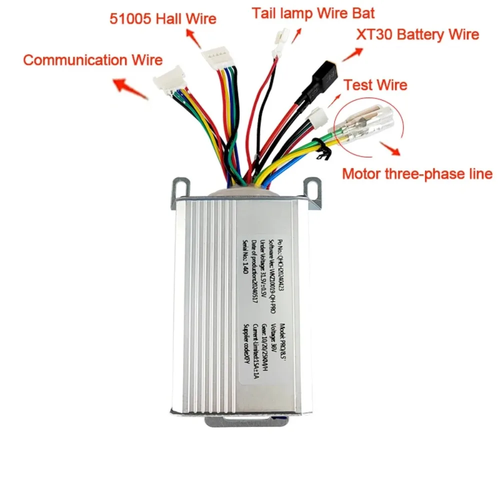 350W 36V Controller for FOSTON DIGMA Scooter, Bluetooth Motherboard with Tuya APP, 8.5