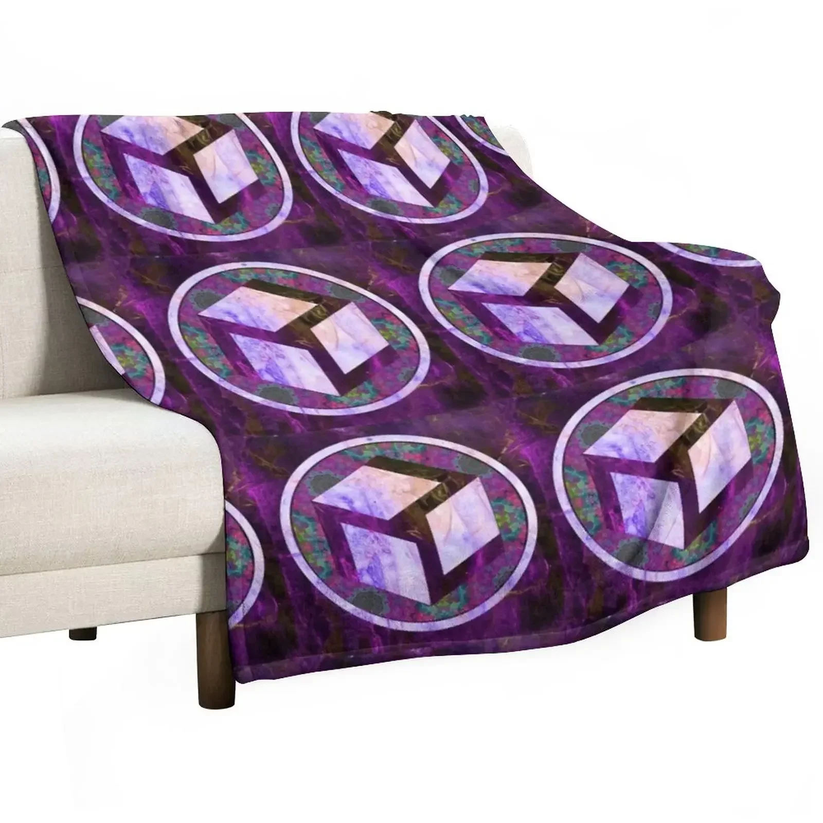 

Antahkarana - Enlightenment Throw Blanket For Decorative Sofa Summer Beddings Designers valentine gift ideas Blankets