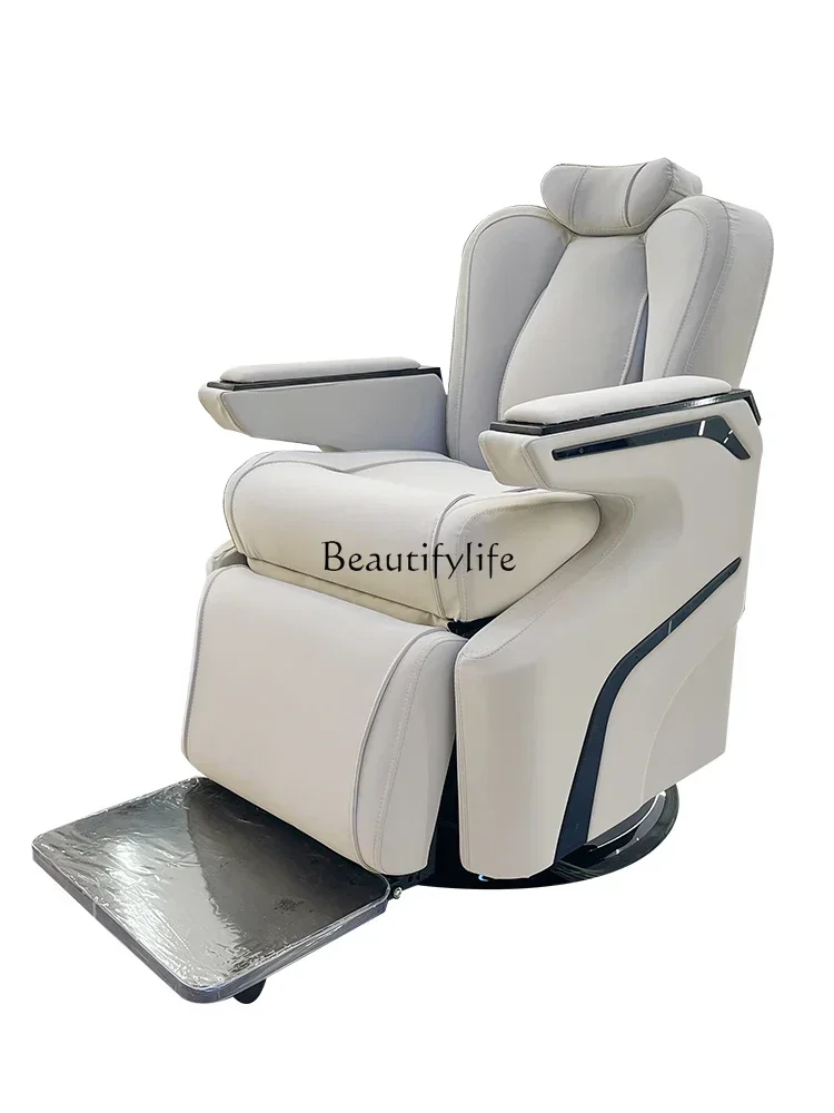 Portable Physiotherapy Chair Barber Beauty Lifting Large Chassis Hair Cutting Chair