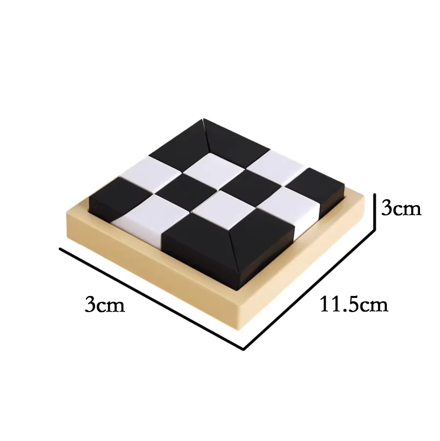 120 Levels Of Children's Puzzle Toys Black And White Hidden Building Blocks Smart Puzzle Parent-Child Interactive Table Games