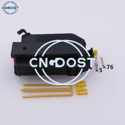 1 Set 81 Pin ECU Car Connector Electrical Wire Automobile Connector Socket AC Assembly For Hyundai Elantra 1813712-6 9-368290-1