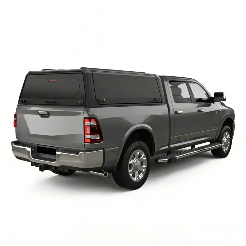 High Quality Waterproof Locking Roll Up Tonneau Canopy Pickup High Bed Cover Truck Topper Fit Vigo