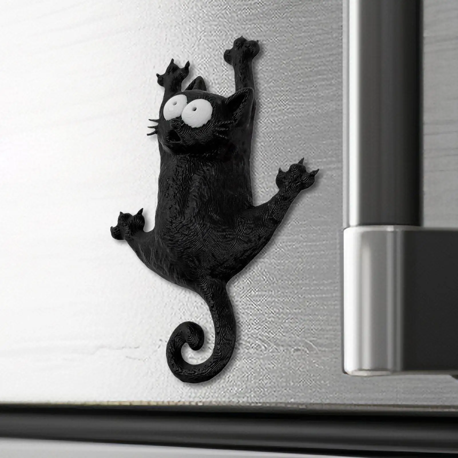 Refrigerator Magnets Cat Shape Cute Magnetic Decoration Magnets for Refrigerator for Holiday Kitchen Lockers Cabinet Bulletin