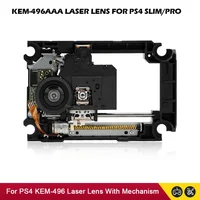 Nuevo Deck Original 496 lente láser para Playstation 4 PS4 Slim/Pro KES-496AAA KEM-496A lente de unidad de DVD juego unidad de DVD cabezal óptico