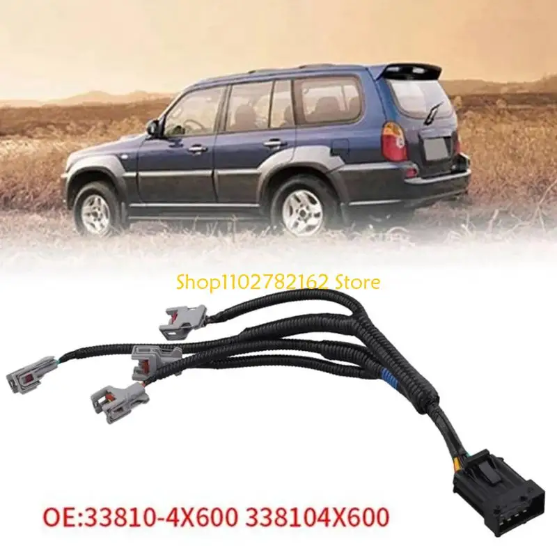 

547B Advanced Copper Conductor Injector Wiring Linkage Ensuring Minimal Resistance & Longevity 338104X600 for Vehicle