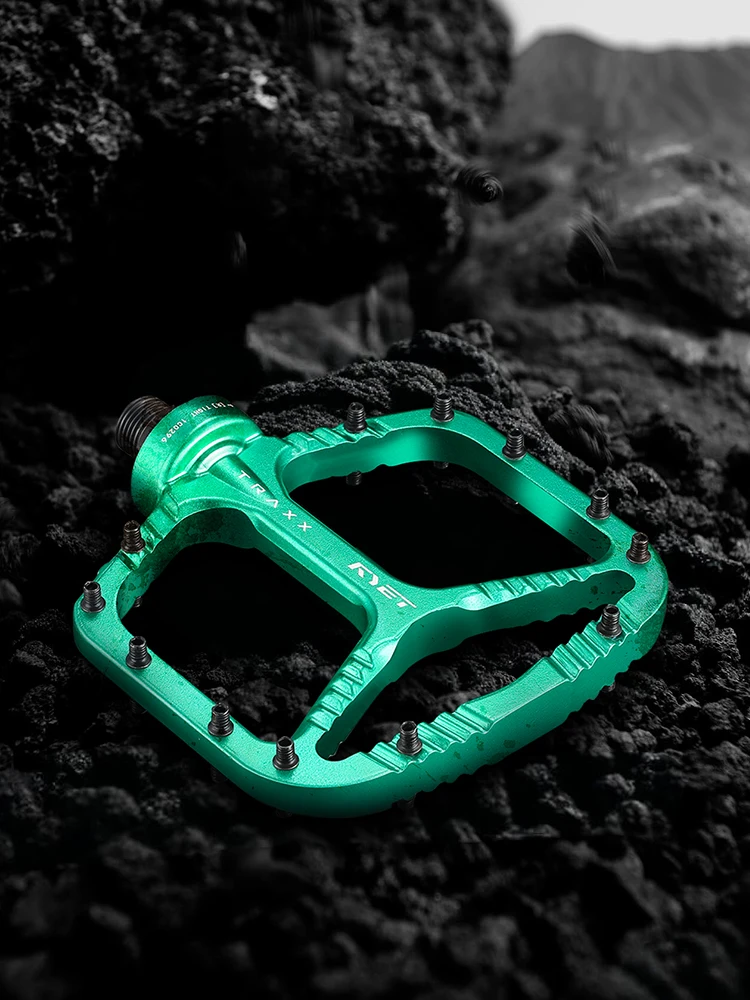 AliExpress 2026 RYET Mountain Bike Pedal 398g Ultra Light 113x102mm Wide Platform Alloy Sealed Bearings MTB Road Bicycle Parts