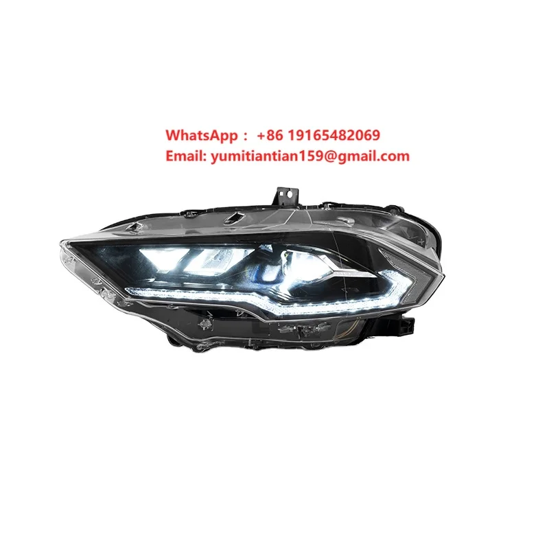 VLAND Factory Wholesale LED Head Light For Ford Mustang 2018-2021 Car Lamp Parts Accessories Auto Lighting Sequential Synth
