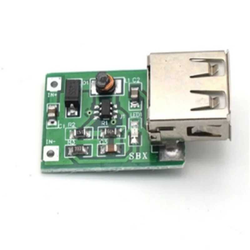 Modulo boost (0,9 V ~ 5 V) Circuito boost USB 5 V 600 MA Boost di potenza mobile XTWXD