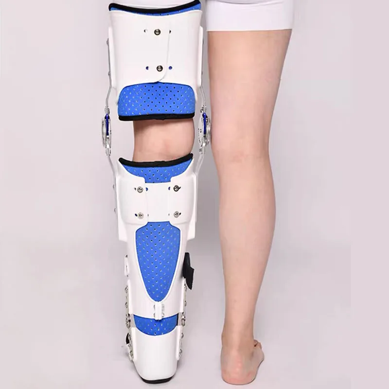 Adjustable Knee Brace-Leg Ankle Foot Knee Joint Fixation Support-Joint Pain Relief Brace Ligament Protector Bone Orthosis