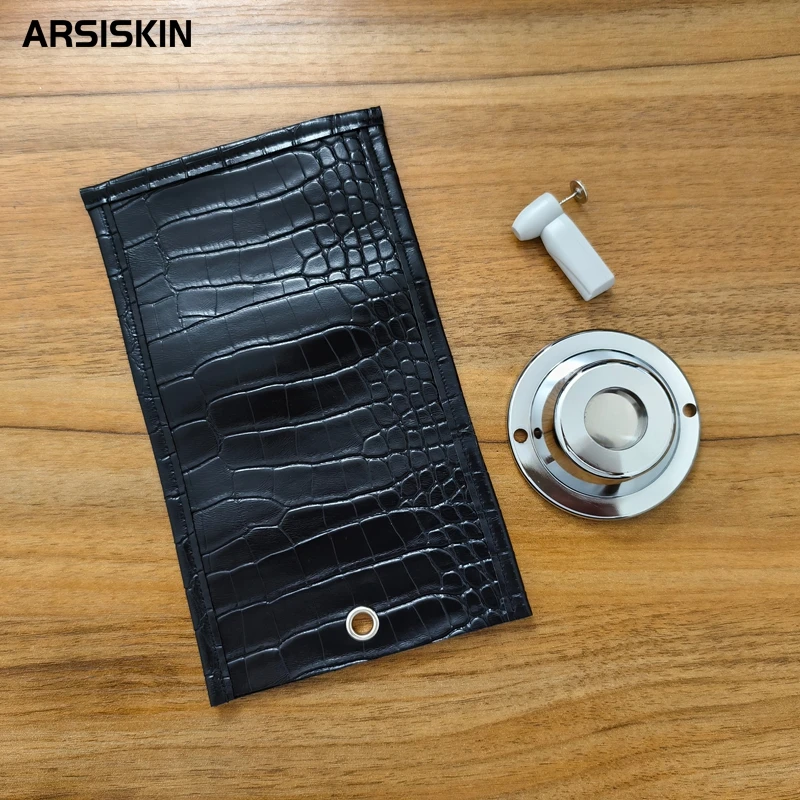 

200pcs Anti Camera Bag No Photography Allowed Phone Bag No Picture Pouch PU Leather Mobile Phone Security Bag