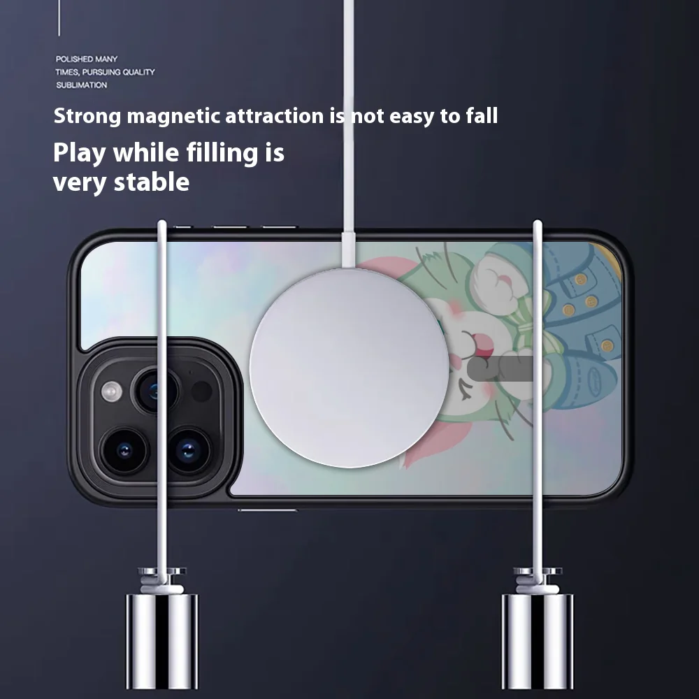 G-Gelatoni FOX D-Disney Phone Case For IPhone 15 14 13 Pro Max 11 12 Mini Alex Mirror For Magsafe Wireless Charging Cover