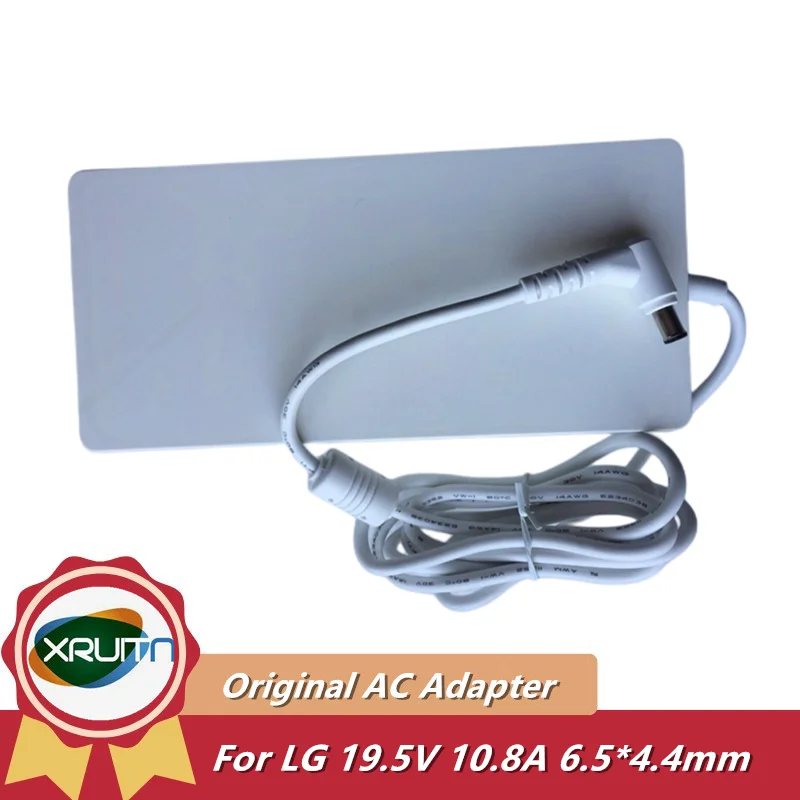 Genuine AC Adapter 210W 19.5V 10.8A ACC-LATP1 EAY65068604 for LG LED/LCD/TV Monitor 32UL950-W 32BL75U-W 32BL75U-W Power Supply