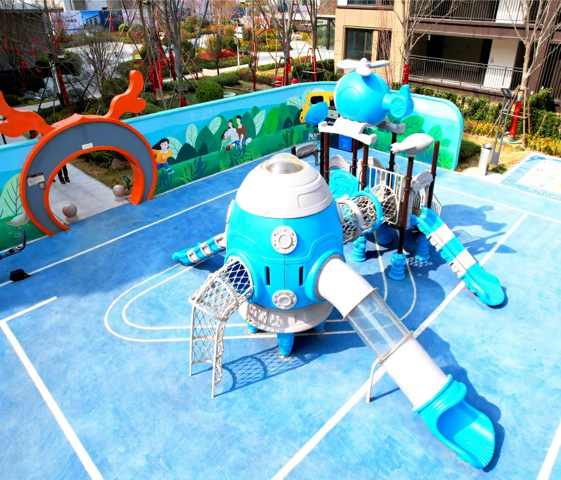 Outdoor Kid Friendly - Commercial Outdoor Playground Equipment, Eco-friendly Safe