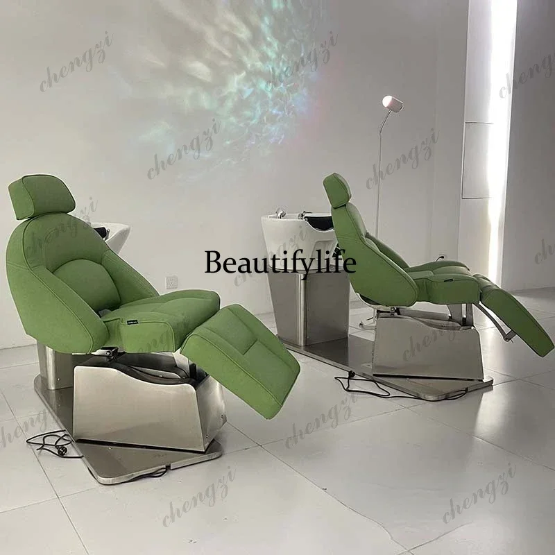Electric Hairdresser Chair Shampoo Intelligent Simple Beauty Salon Chair Hair Washing Hairsalon Furniture