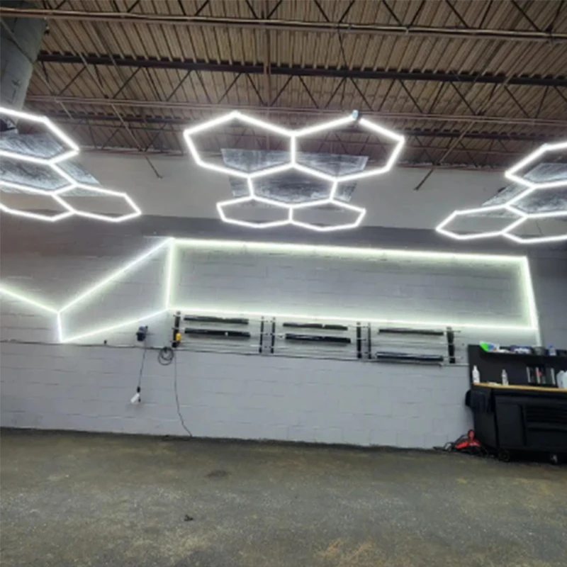 

Nail Salon Shop Commercial Superbright Hexagonal Ceiling Led Light for Beauty Salon