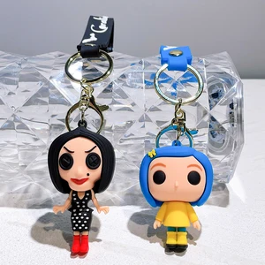 Coraline & The Secret Door Film Actionfigur Spielzeug, Modellpuppe, schöne Puppe, PVC -Schlüsselring, Ornament, Anhängerschlüsselkette, Kinderspielzeug, Kinderspielzeug 8 Hauptverkäufe geheimes Spielzeug - №3