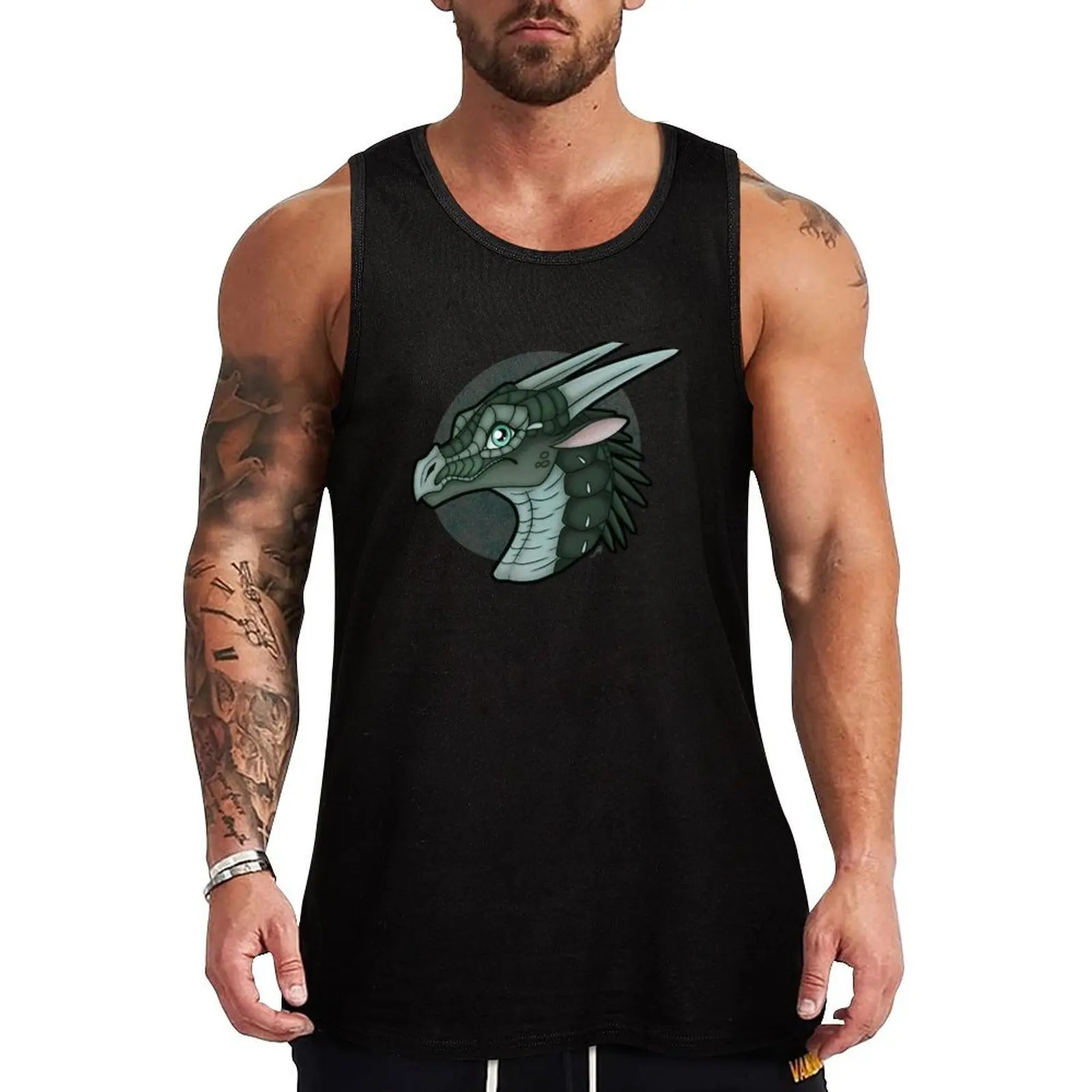 

Moonwatcher Headshot Tank Top Relaxed Fit Tank Top Casual Sleeveless Everyday Shirt