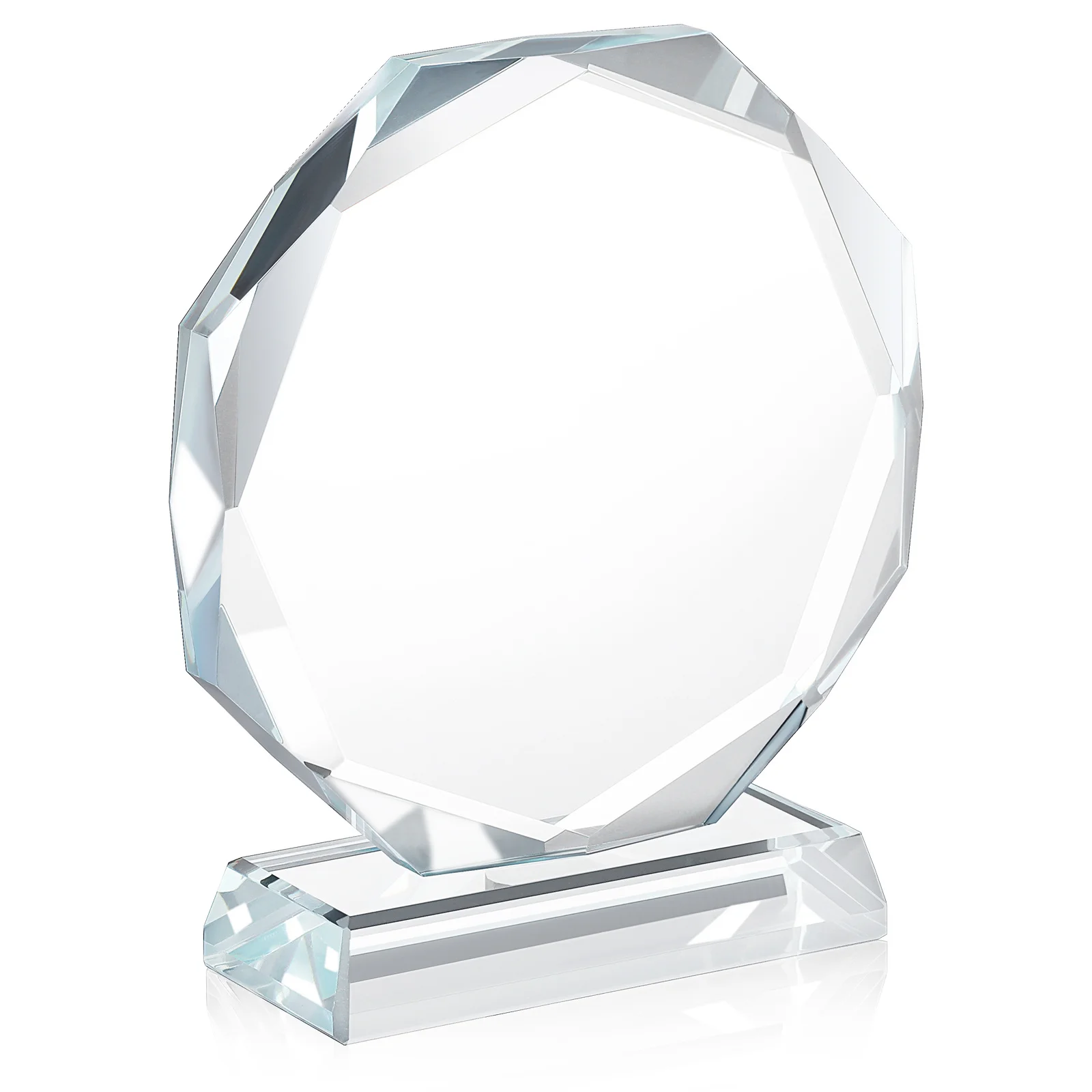 

Clear Crystal Trophy Delicate Award Accessory Vivid Shape Beautifully Decorated Convenient Use Experience Trophies for Adults