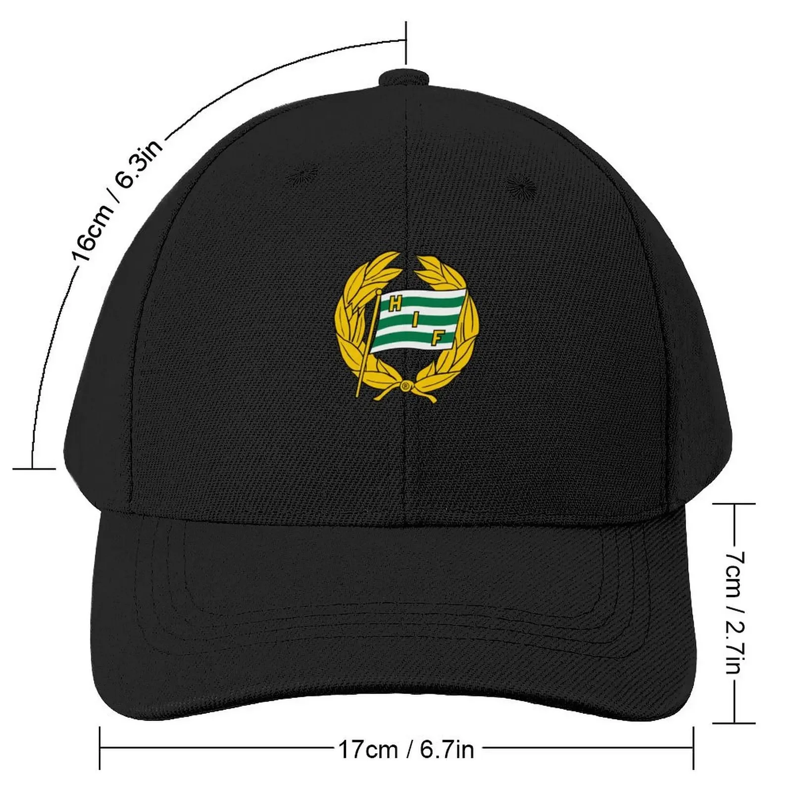 HIF Bajen - Hammarby IF logo Kl?der Kenta Baseball Cap Military Tactical Cap Snap Back Hat Beach Golf Women Men's