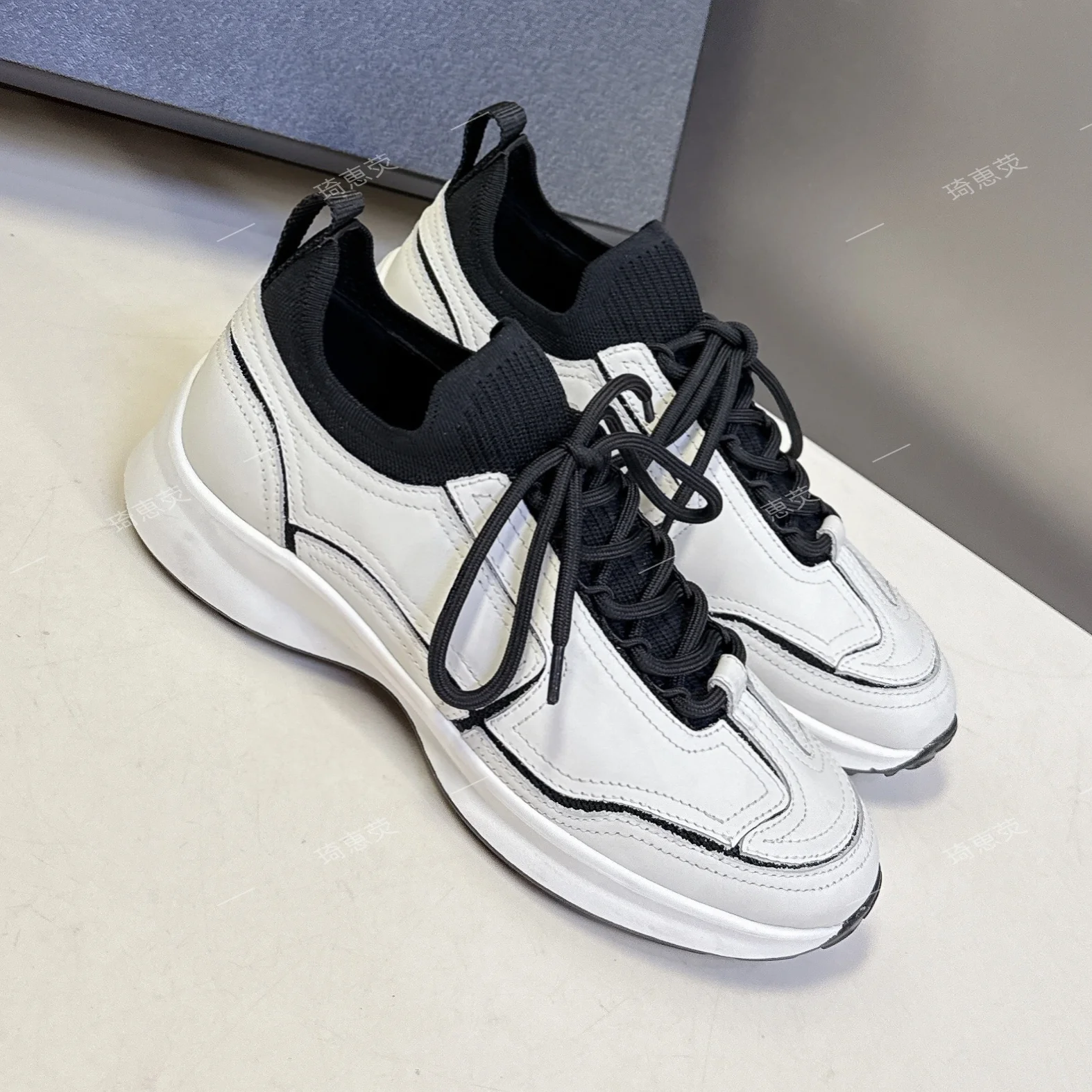 Zapatillas Casuales de Alta Gama, Versión 2026, Nueva Colección de Invierno, Diseño Color Block, Modernas y Versátiles, Bota Feminina