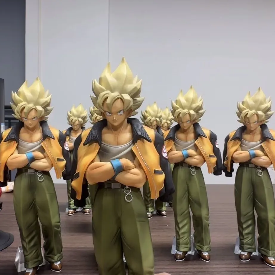 30cm dragon ball anime figura vf son goku figura super saiyan uso diário goku estatueta pvc coleção estátua modelo brinquedo menino presentes