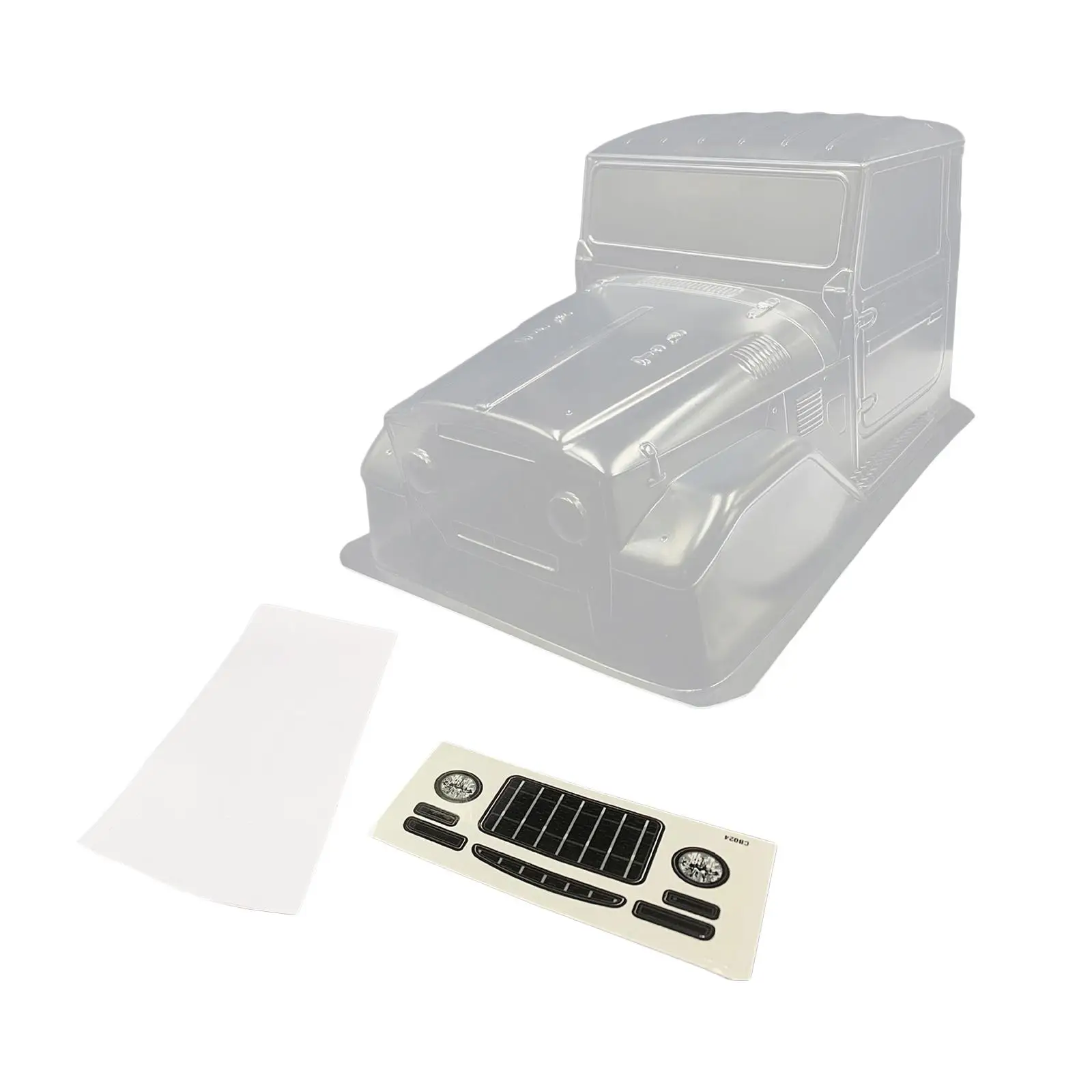 1-10-rc-car-body-shell-with-stickers-car-truck-bodies-wing-decals-unpainted-diy-for-90046-90047-rc-crawler-spare-parts