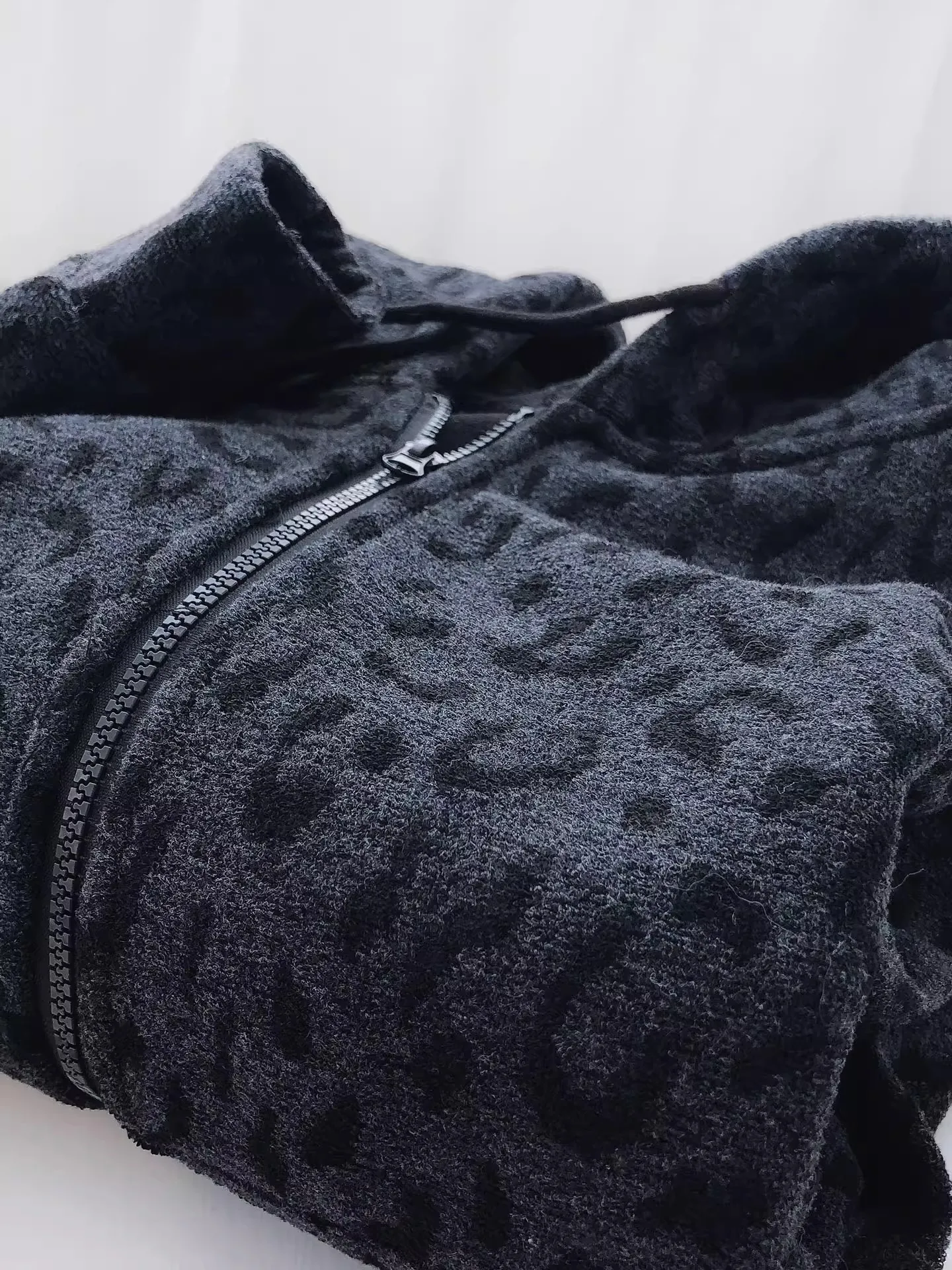 

Толстовка с капюшоном больших размеров Jaet, женский свободный крой, шерстяной шелковый кардиган на молнии, осень-зима, Thiened Long Sve Commute Sle