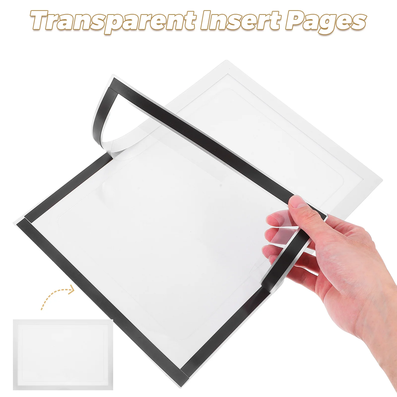 Портативная художественная папка с прозрачными карманами, прочный буфер обмена для офиса, школы, рисования, эскизов, органайзер для проектов, хранения файлов