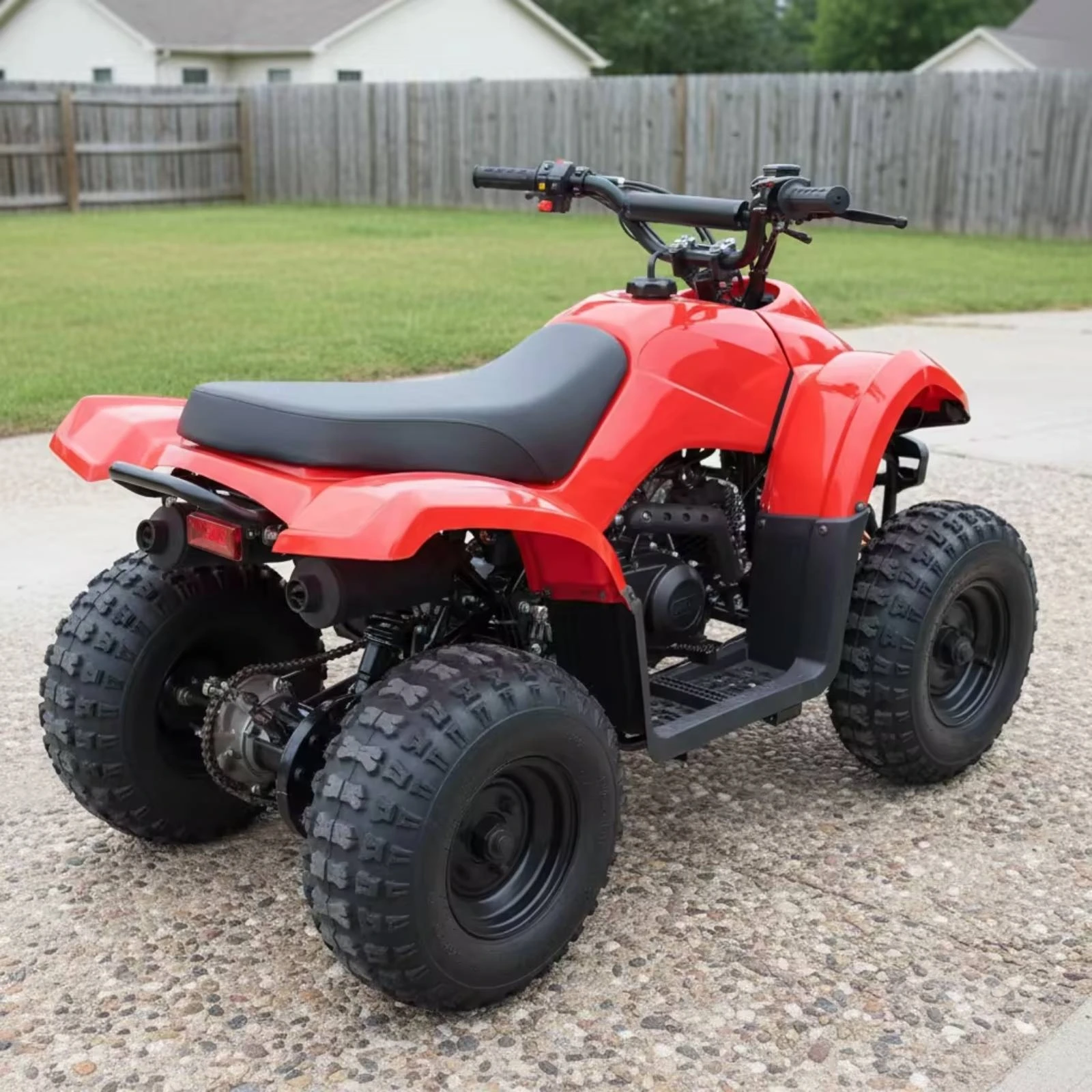 ATV Seat Ergonomic ATV Seat Cushion with Mounting Bracket Replacement Cushion Low-Profile Saddle Long-Lasting for Riders, Trail