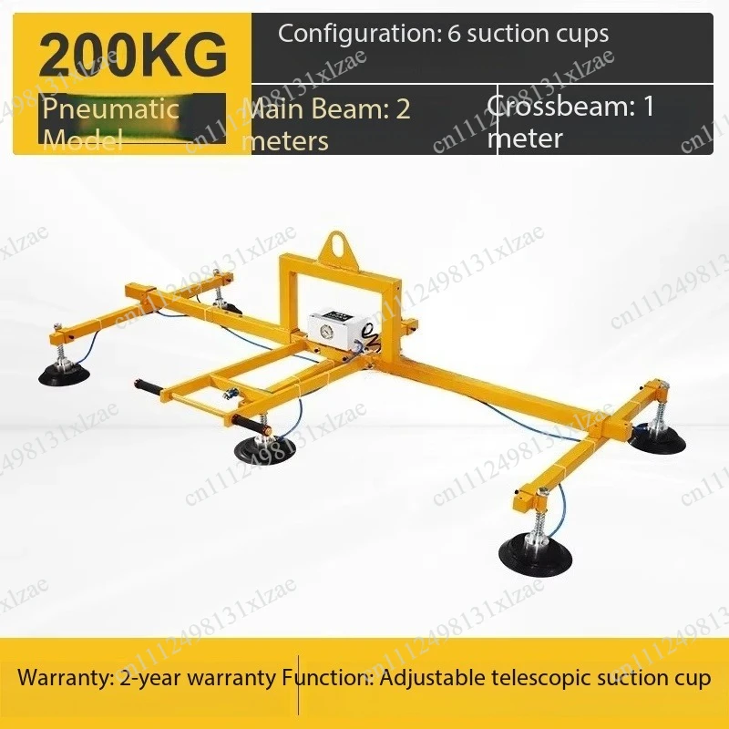 Vacuum Suction Cup Lifting Machine - Pneumatic Hoist for Metal Sheet & Sandwich Panel, Industrial Crane Lifter