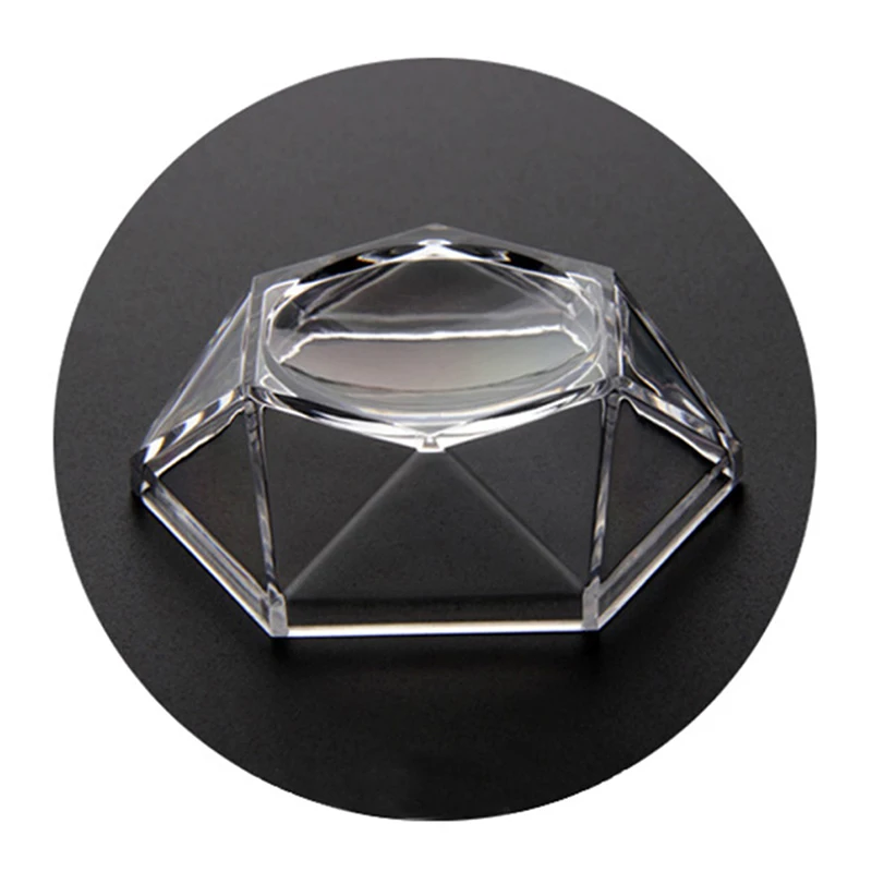 Acrylic Hexagon Display Stand Holder for Softball Golf Tennis Ball Baseball Egg Sphere Puzzle Balls