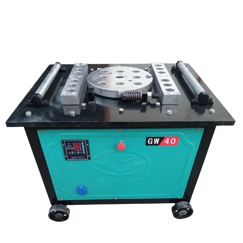 New Automatic Rebar Steel Bar Bending Machine Carbon Steel round Section Bending with Motor Engine Gear Bearing Core Components