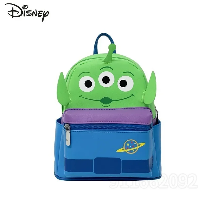 

Disney New Mini Backpack Luxury Brand Fashion Trend Leisure Mini Women's Backpack 3D Cartoon Children's Schoolbag Large Capacity