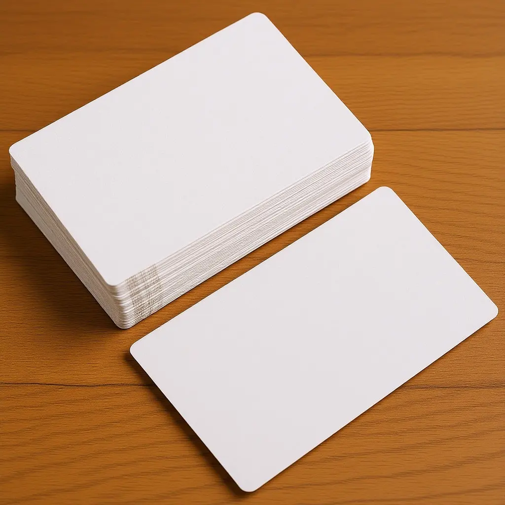 

100 Pcs Metal Business Card Blank Aluminum Cards for Engraving Silver Sublimation Id