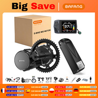 BAFANG 48V 750W 68MM 73MM 100MM Mid Motor Kit 8Fun BBS02B Electirc Ebike Conversion Kit With 20Ah 17.5Ah Hailong Battery Pack