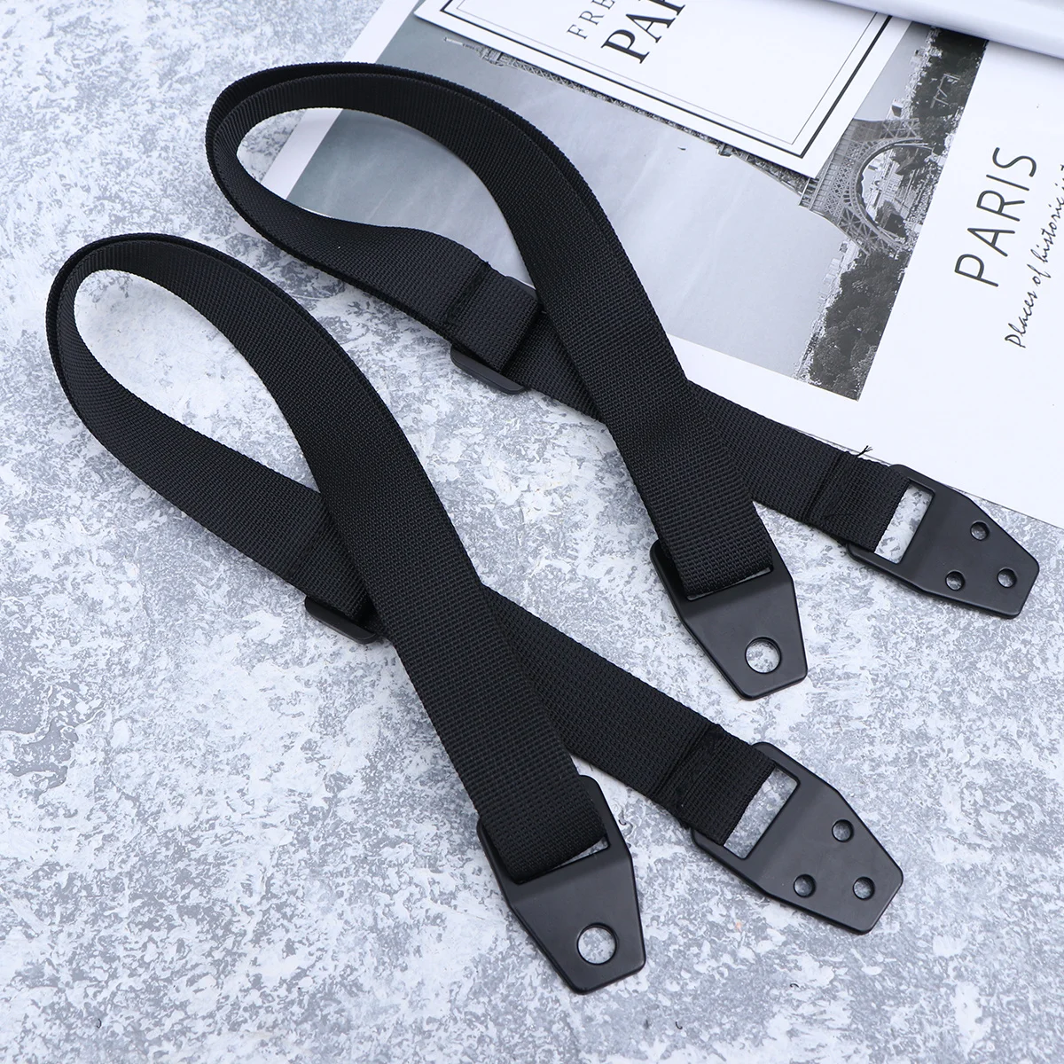 

2Pcs Babyproof Safety Straps Anti Tip Furniture Anchors for Home Dressers Cabinets Bookshelf Protection Anchor Straps