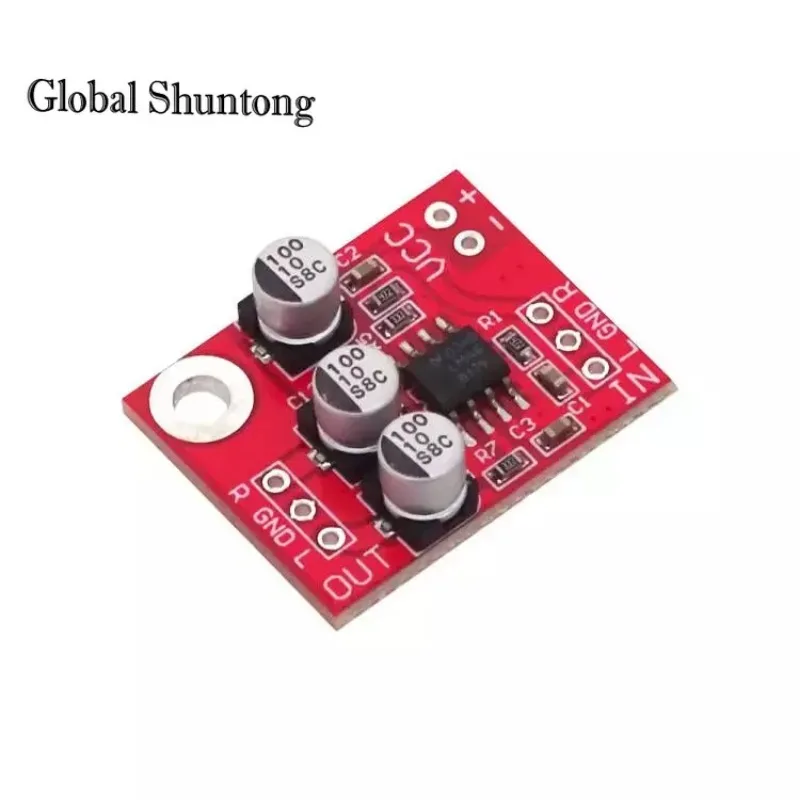 LM4881 Headphone Headset Amplifier Board Mini Audio Preamplifier Amplifiers Module Can Be Used Power Amplifier Pre-amplifier