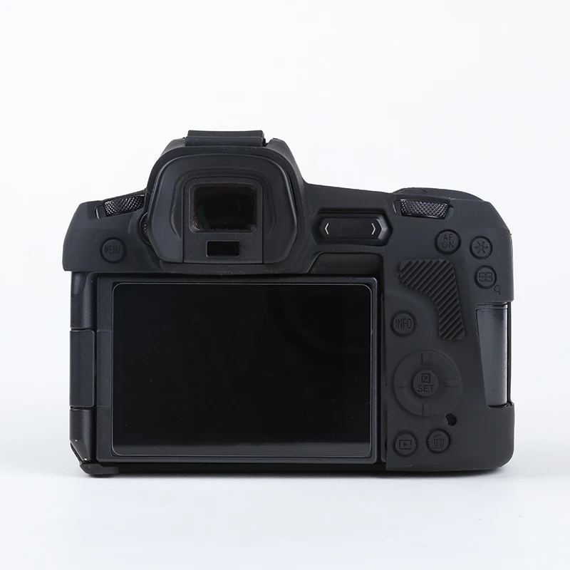 Capa de silicone Canon para EOS R RP, pele macia, capa do corpo